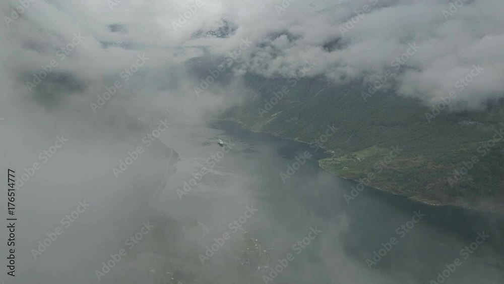Norway by drone, geiranger fjord, trollstigen Norway by drone, geiranger fjord, trollstigen