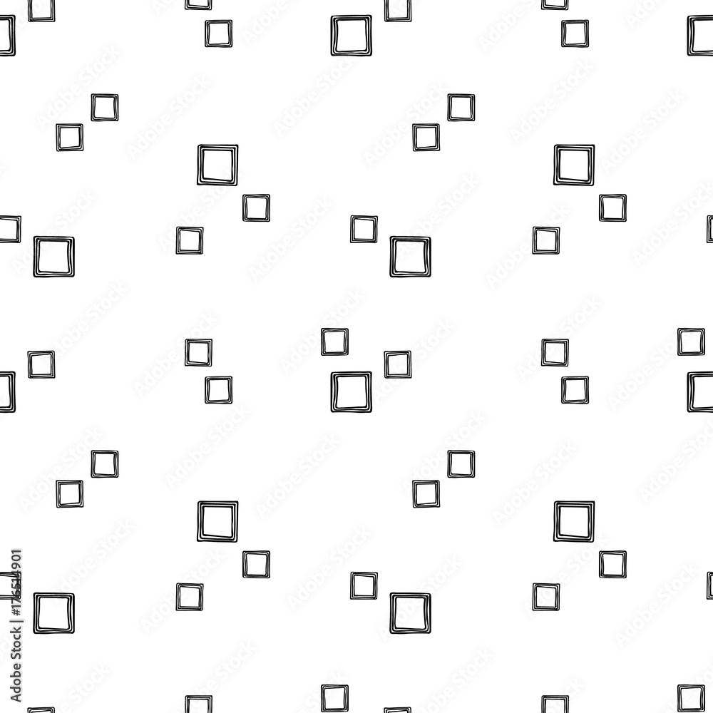 white black hand drawn minimal square geometrical seamless pattern white black hand drawn minimal square geometrical seamless pattern