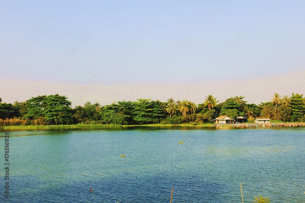 Fototapeta premium River @Kanjanaburi, Thailand