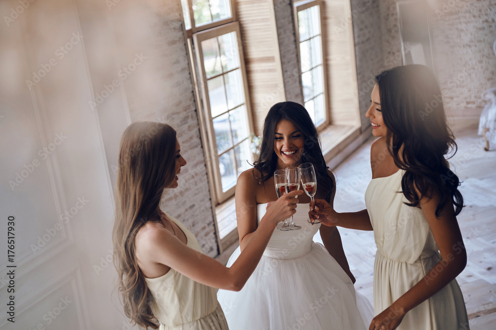 Together at her special day.