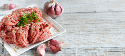 Minced meat with vegetables and spices