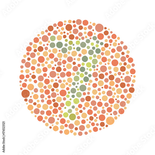 Red Green Color Blind Test - Number 7