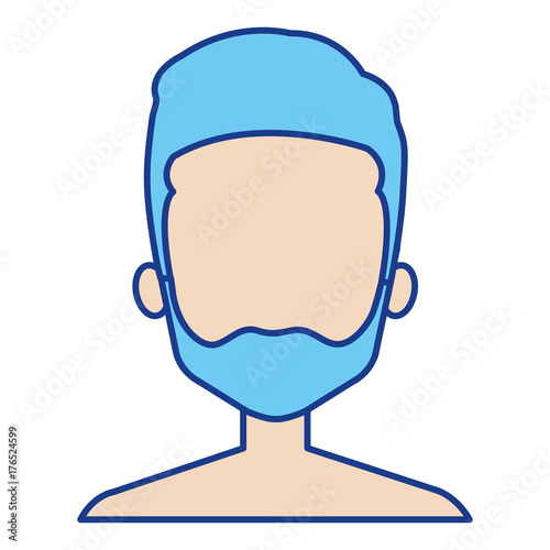 young man shirtless avatar character