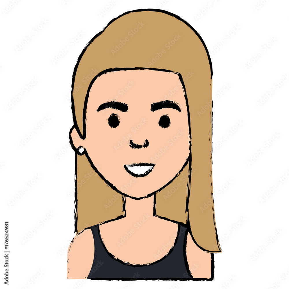 beautiful woman avatar character beautiful woman avatar character