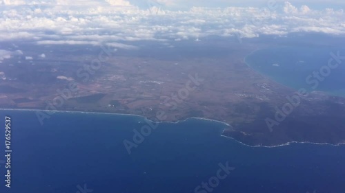 Wallpaper Mural Tuscany aerial view from airplane. Torontodigital.ca