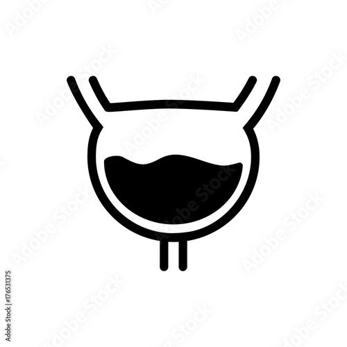 Human bladder icon