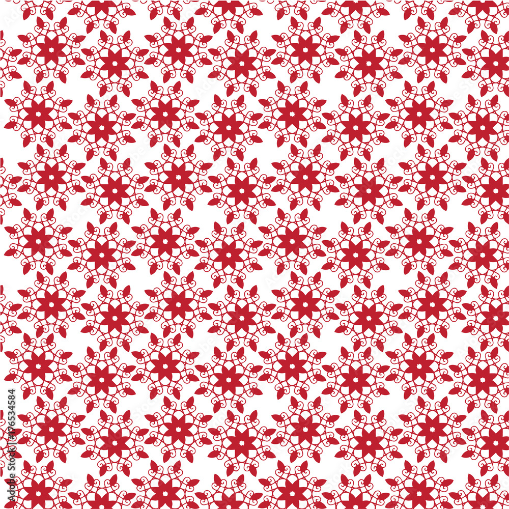 red abstract snow pattern flower red abstract snow pattern flower