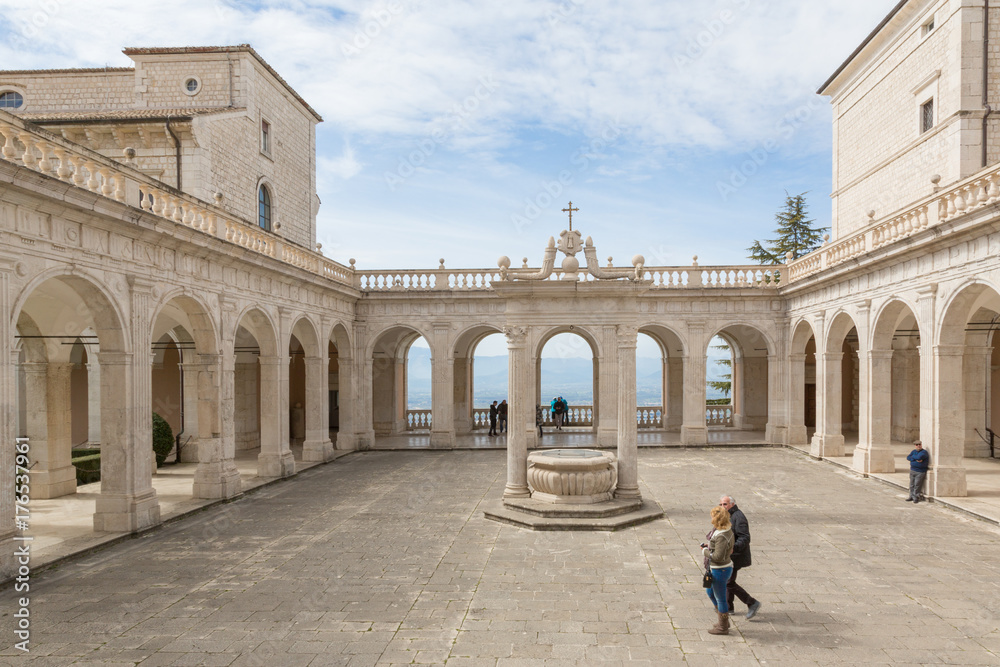 Obraz premium ABBAZIA MONTECASSINO