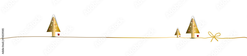 Schleife Gelb Gold Weihnachtsbaum Christbaum Band Banner Freiraum Schleife Gelb Gold Weihnachtsbaum Christbaum Band Banner Freiraum