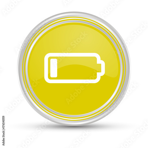 Gelber Button - Batterie - leer