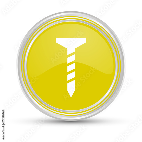 Gelber Button - Schraube