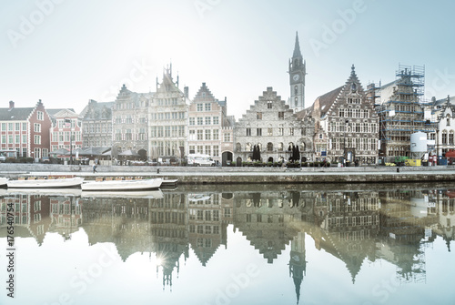 old town of Ghent, Belgium