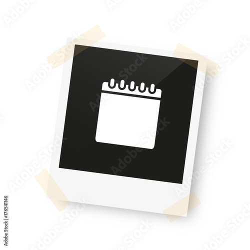 eingeklebtes Foto - Kalender