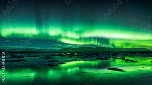 Jokulsarlon Aurora