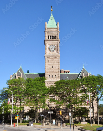 Lowell City Hall is a Romanesque Revival style architecture in downtown Lowell, Massachusetts, USA