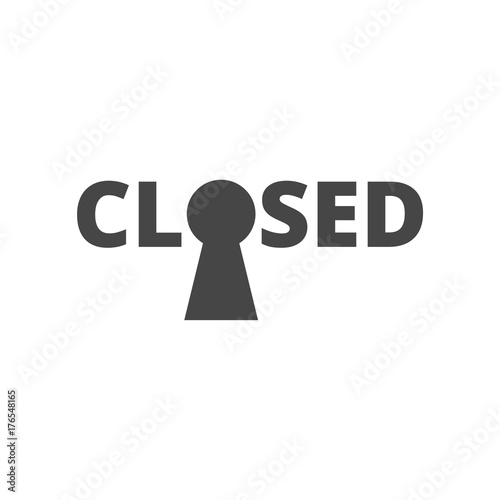 Closed Sign - Illustration 