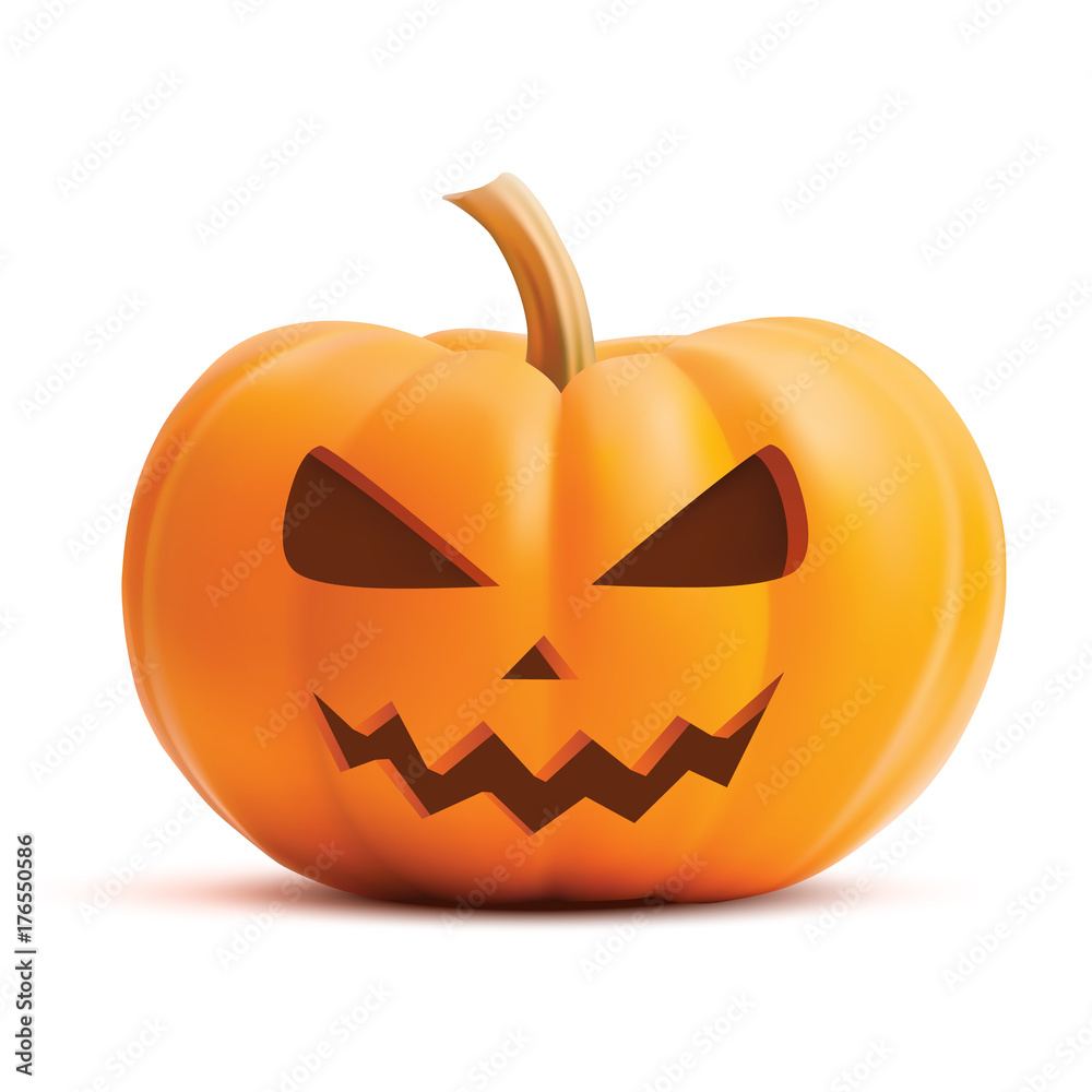 Pumpkin face on white background. Pumpkin scary face halloween. Vector illustration of Pumpkin eyes and smile. Pumpkin face on white background. Pumpkin scary face halloween. Vector illustration of Pumpkin eyes and smile.