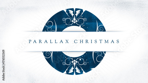 Parallax Christmas Greetings Transition Pack