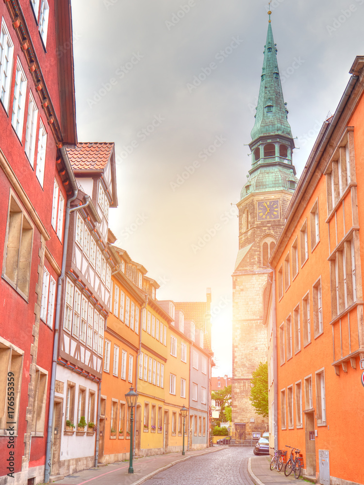 Fototapeta premium Old town in Hannover