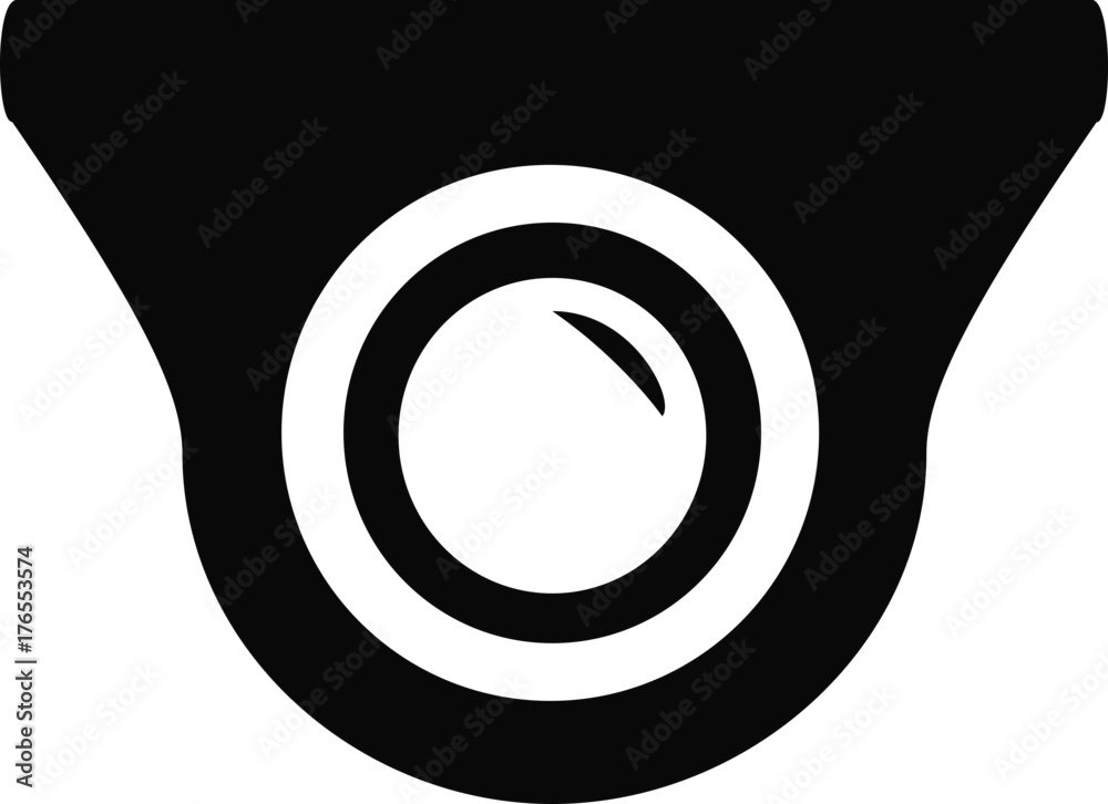 Fototapeta premium Hidden Camera - Security Cam - Reverse