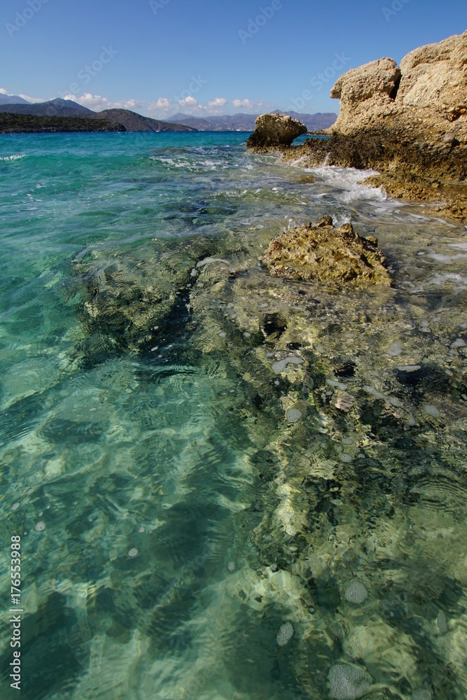 Kretische Küste - Voulisma Beach bei Agios Nikolaos