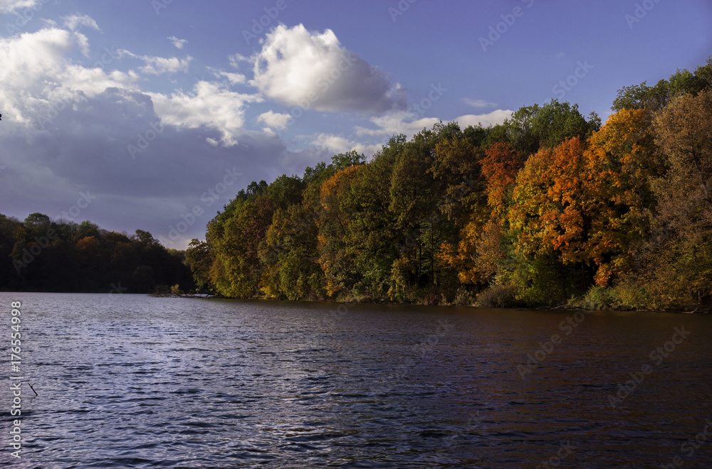 autumn river landscape water fall forest nature trees tree sky lake green park season clouds autumn river landscape water fall forest nature trees tree sky lake green park season clouds