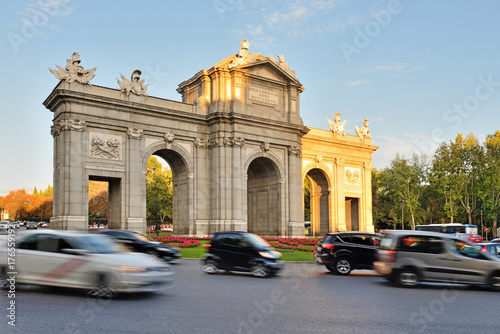 Puerta de Alcalá, Madryt, Hiszpania
