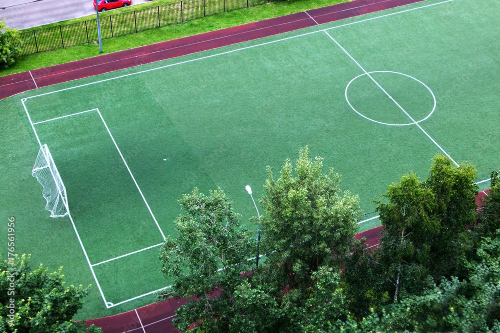 Naklejka premium football field