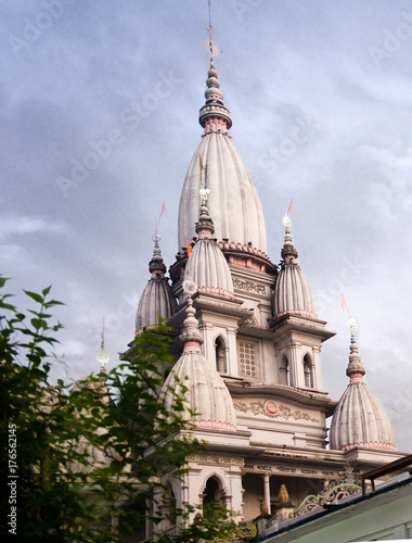 Temple in Nabadwip. West Bengal India.