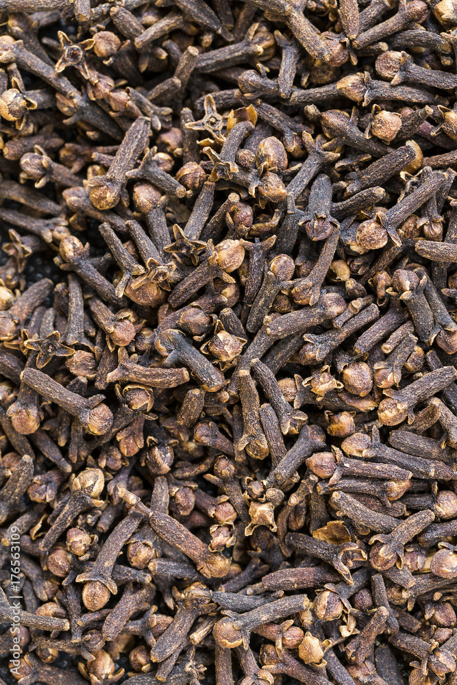 Seeds Clove background