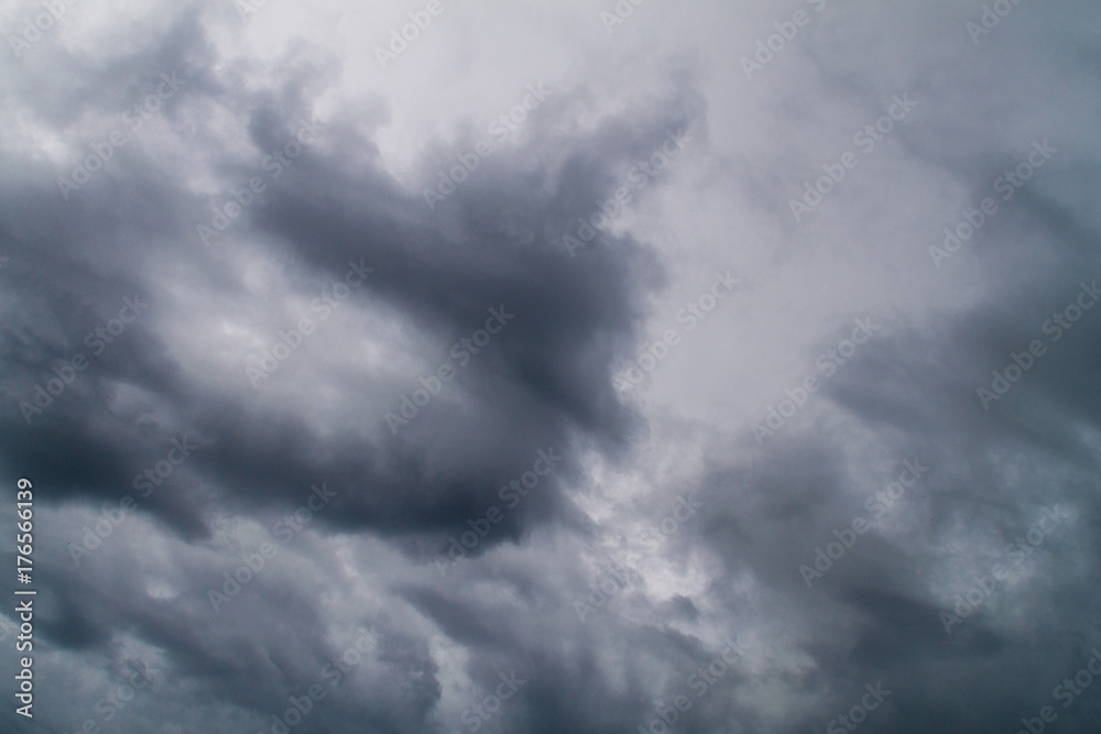 Dramatic clouds on a sky Dramatic clouds on a sky