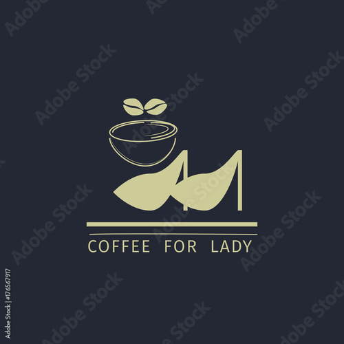 Wallpaper Mural Take away paper cup. Stylized concept coffee to go Torontodigital.ca