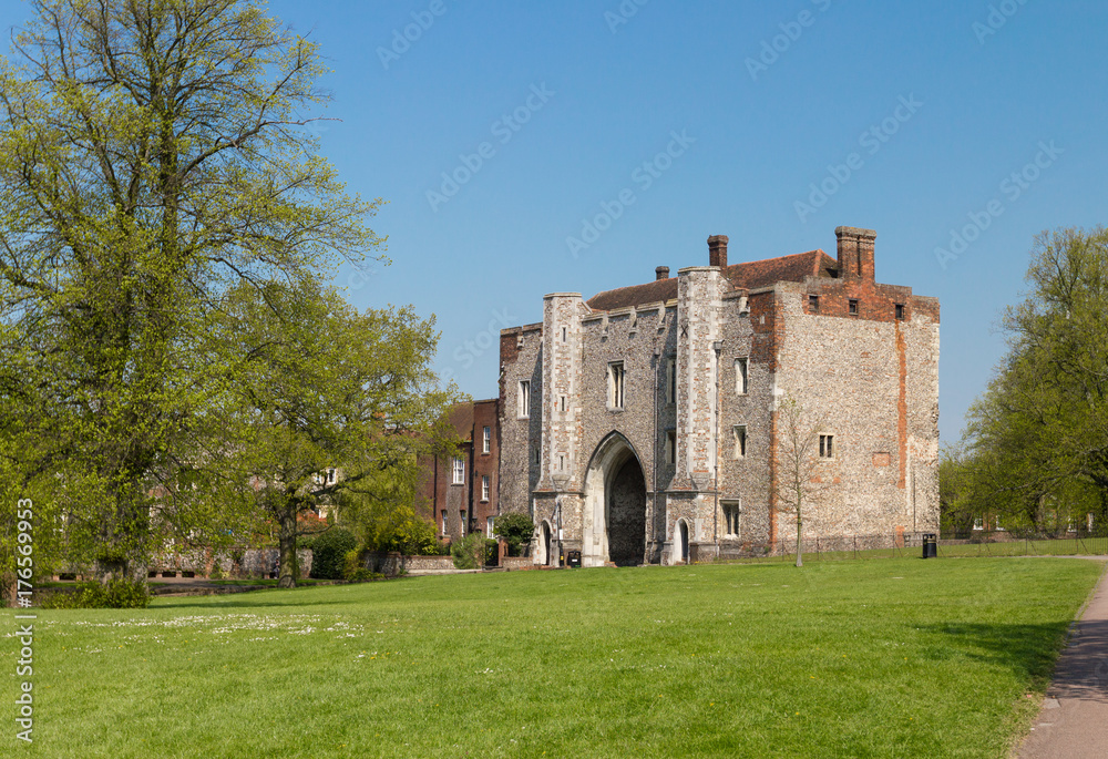 Cathedral and Abbey Church of Saint Alban in St.Albans england uk