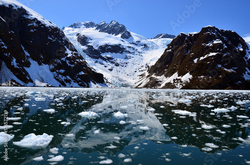 Tidewater Glacier in Kenai Fjords NP