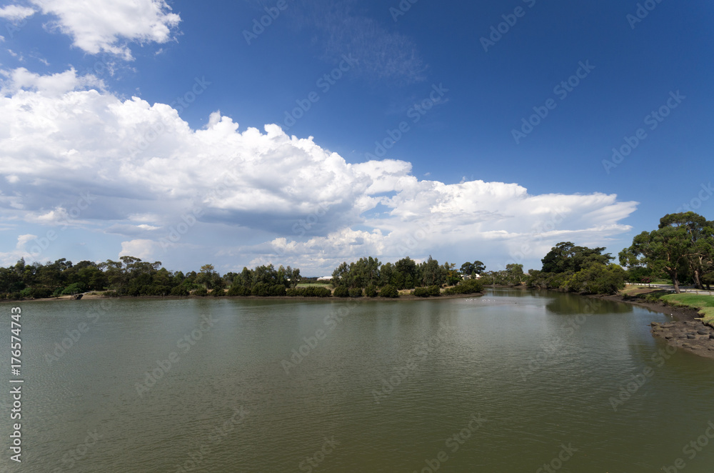 Inlet high tide