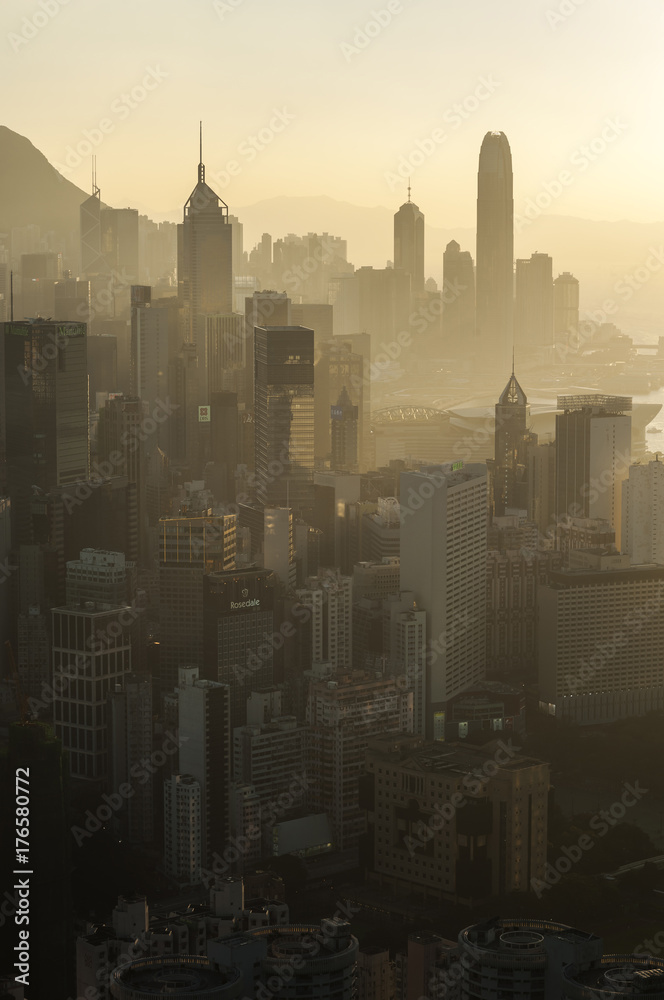 Hong Kong Island Smog