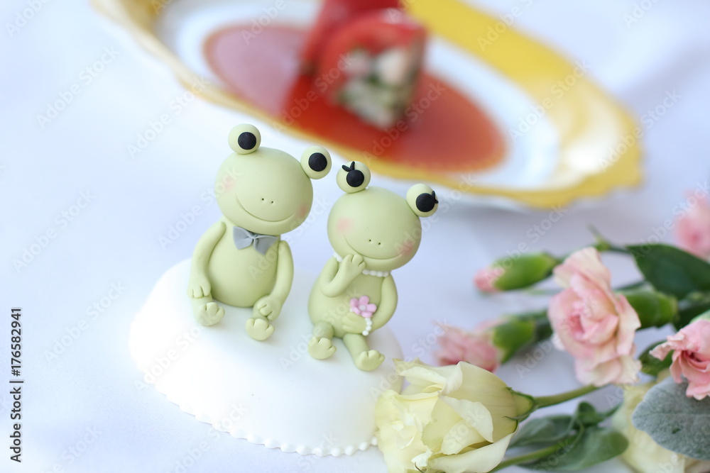 Naklejka premium 幸せな二人