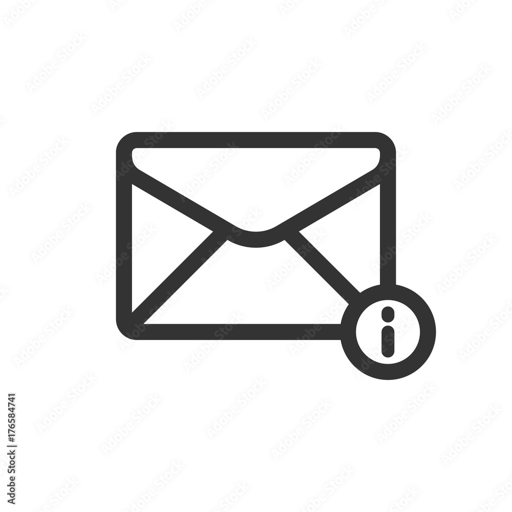 Email 01 Line - Information Mail Icon Email 01 Line - Information Mail Icon