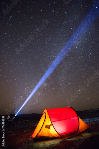 milky way in sahara