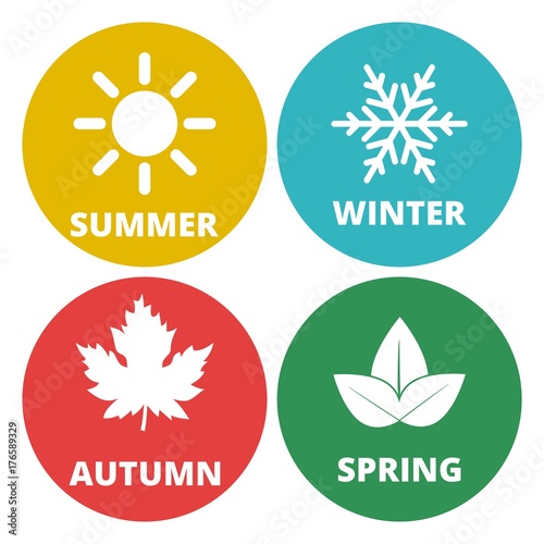 Four seasons, season icon