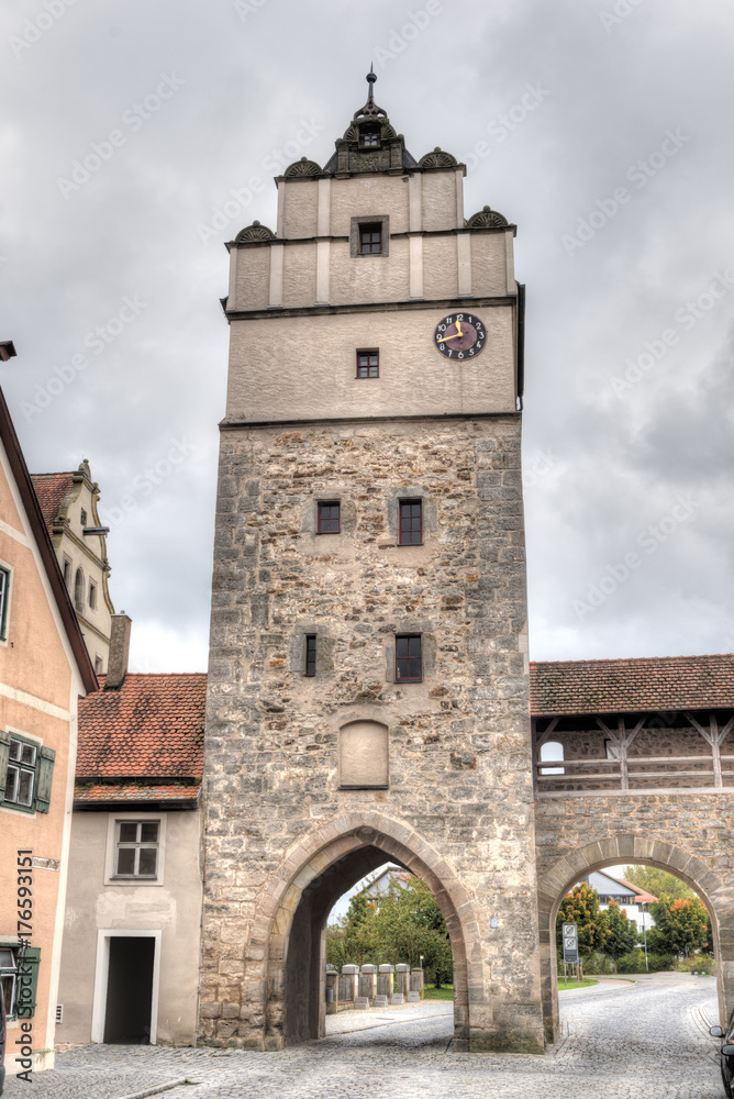 Fototapeta premium Nördlinger Tor in Dinkelsbühl
