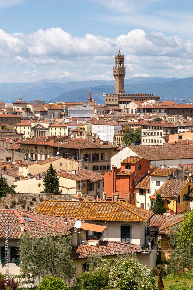Florence Skyline Tuscany  Italy