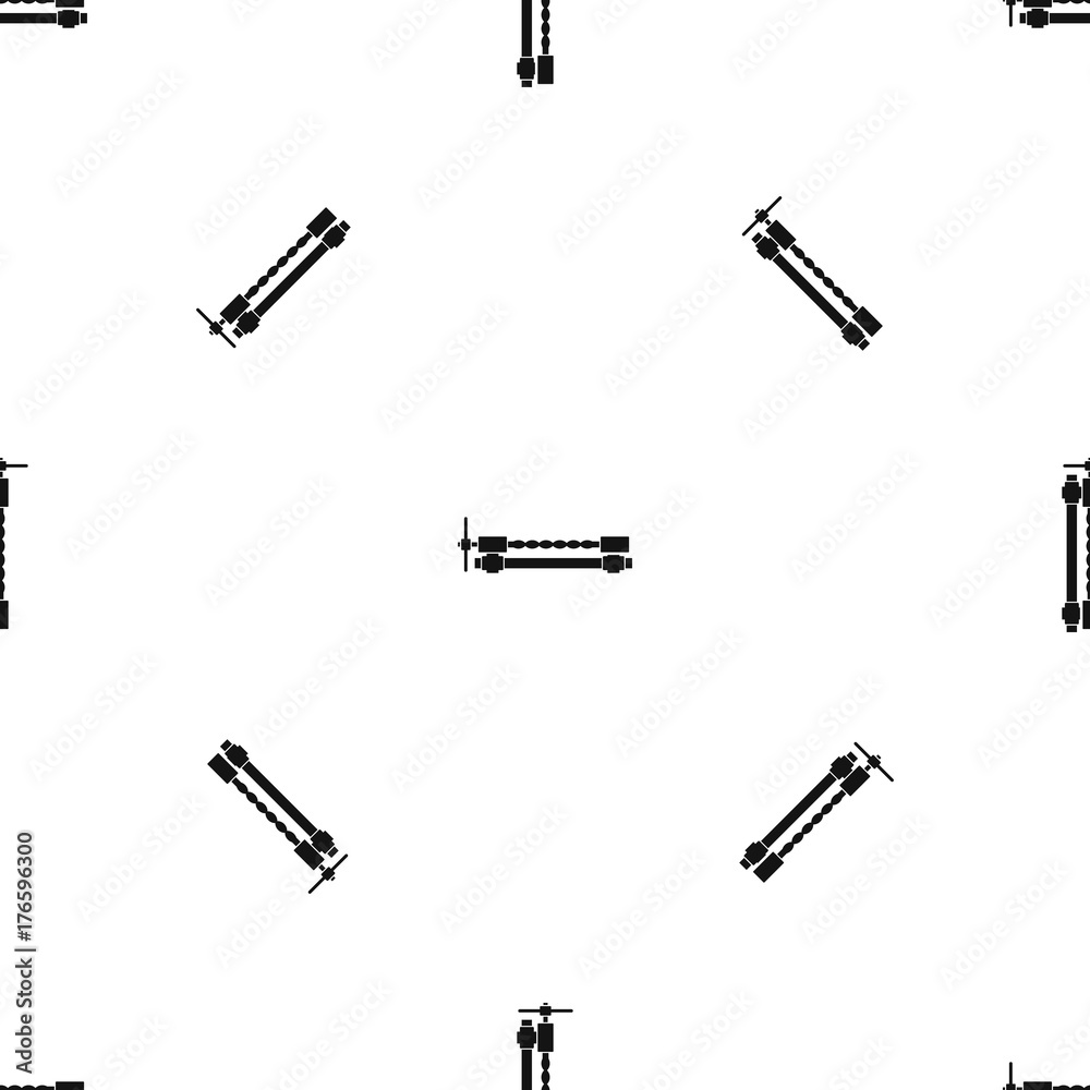 Blacksmiths clamp pattern seamless black Blacksmiths clamp pattern seamless black