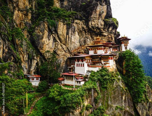 Canvas Print Paro Taktsang (Tiger Nest) in Bhutan