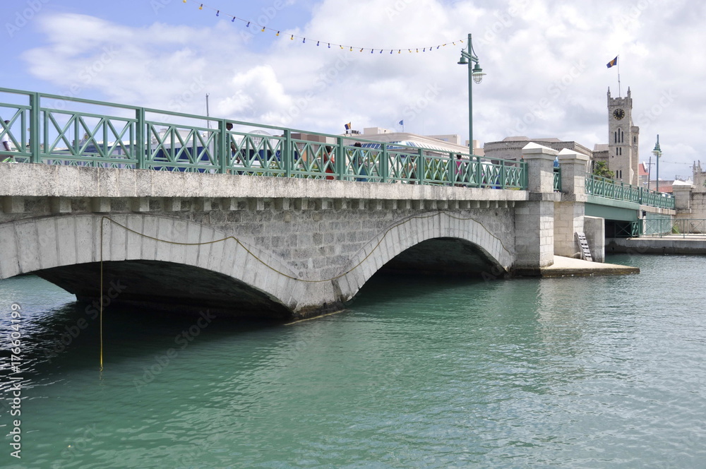 Fototapeta premium Stone Bridge in Bridgetown, Barbados