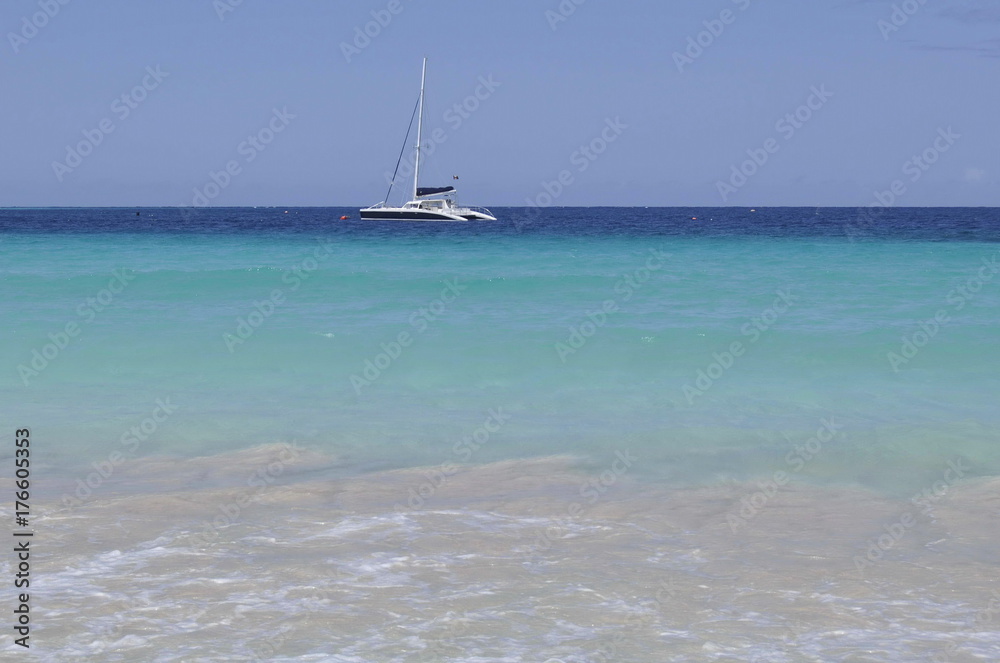 Ship on the Horizon near Barbados