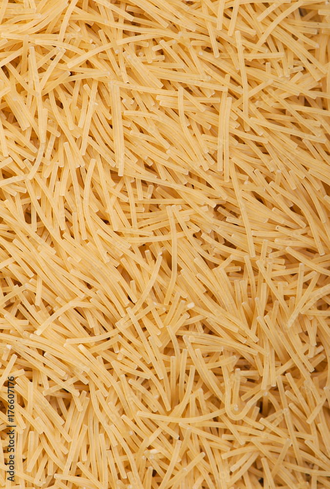 Raw vermicelli pasta Raw vermicelli pasta