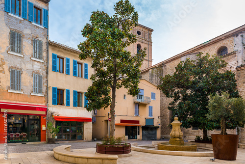 Fototapeta Naklejka Na Ścianę i Meble -  Place à La Ciotat, Bouches-du-Rhône en Provence, France