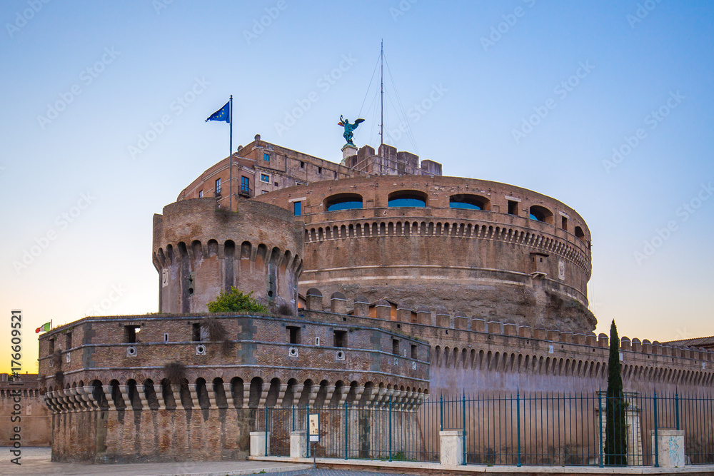 Castel Sant'Angelo in Rome, Italy