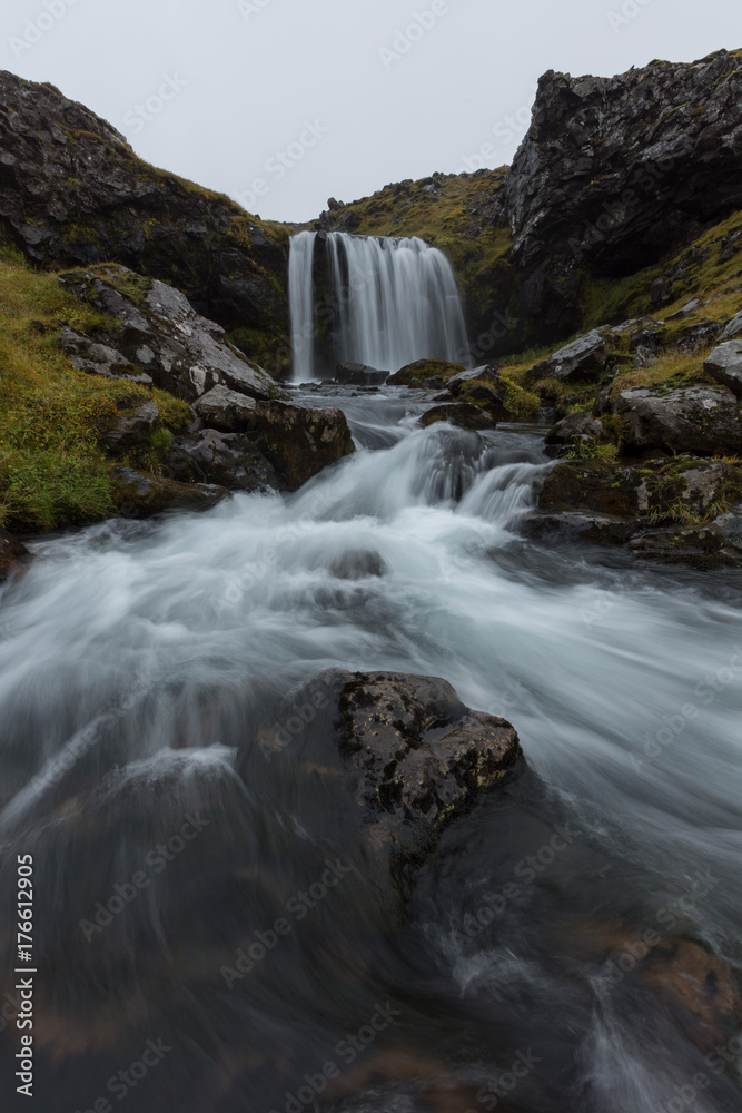 Iceland waterfall Iceland waterfall